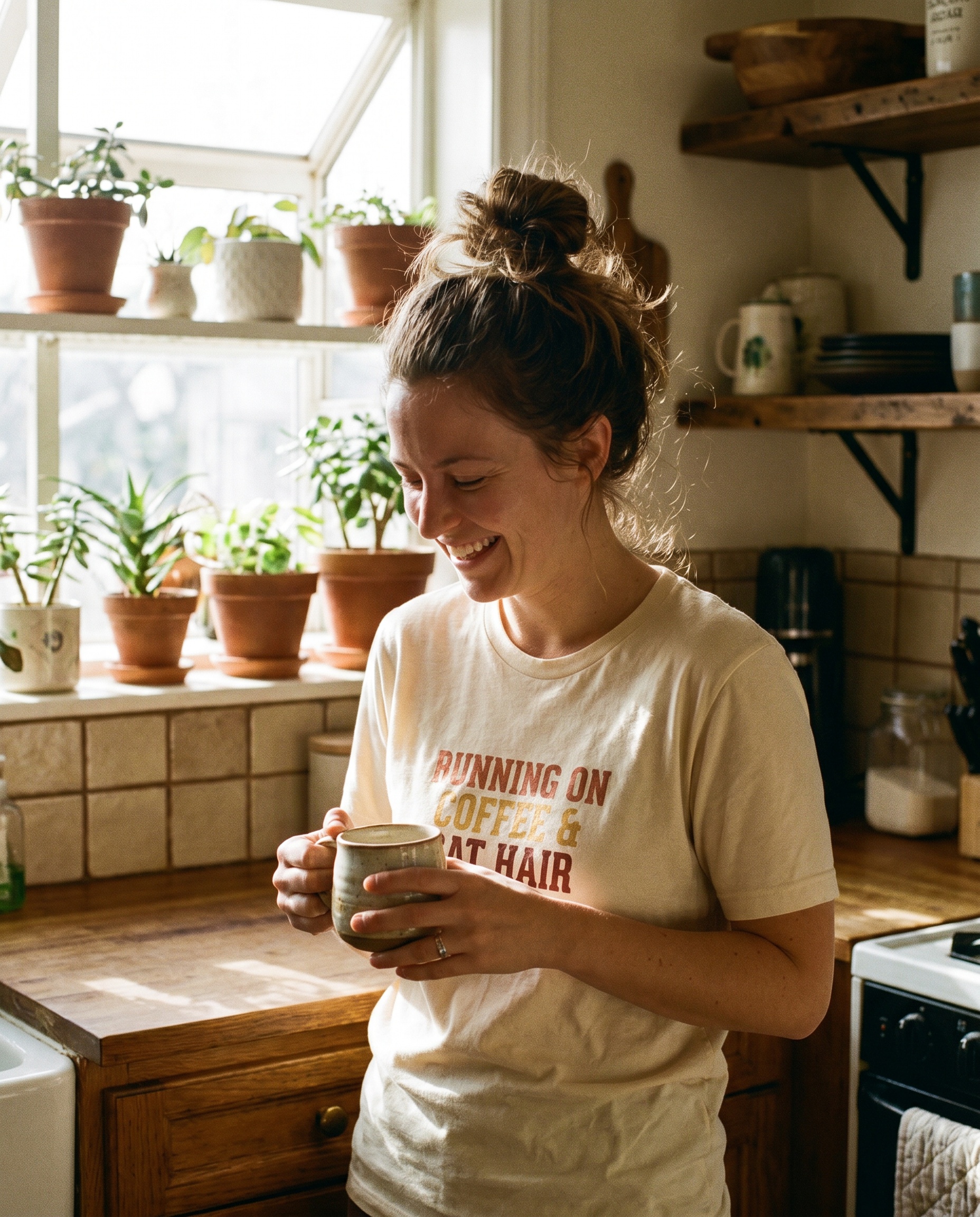 RUNNING ON COFFEE & CAT HAIR